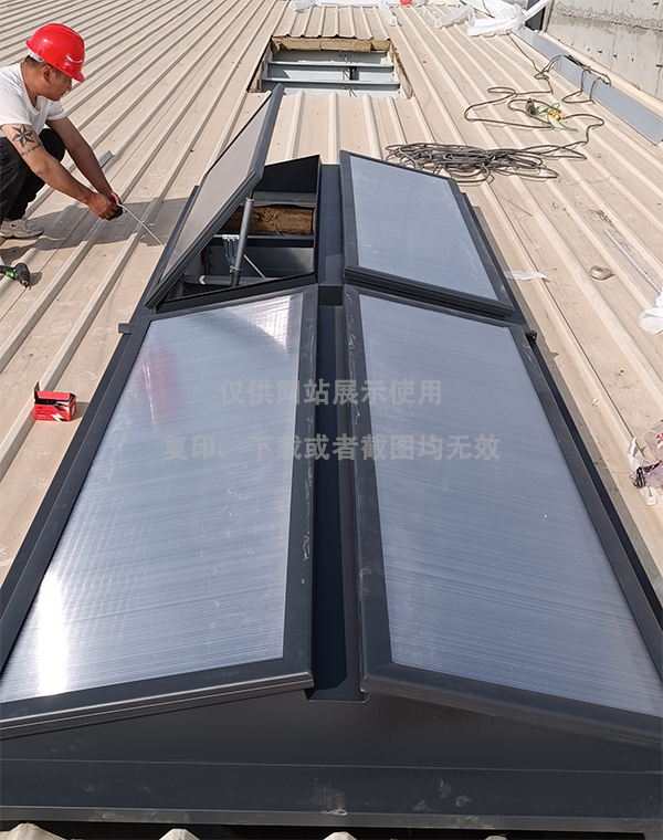 兰州王老吉生产车间泽库排烟天窗