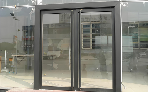 泽库玻璃地弹门