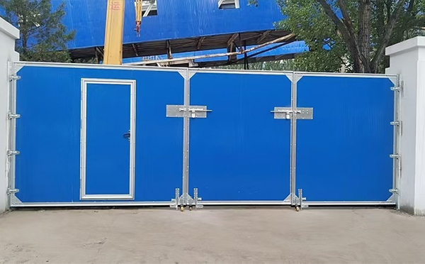 泽库工业平开门